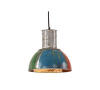 vidaXL Hanglamp industrieel rond 25 W E27 28,5 cm meerkleurig344401 Multicolore G