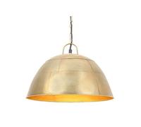 Hanglamp industrieel vintage rond 25 W E27 41 cm messingkleurig320542