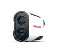 HANMATEK GR1200 Télémètre de Golf avec Mesure d'inclinaison, Fonction de Verrouillage du Drapeau et Alarme vibrante, grossissement 6,5X, portée 1200 Yards, Batterie Rechargeable pour Homme et Femme
