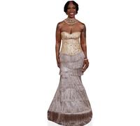 Hannah Beachler (Long Dress) Silhouette en Carton Taille Mini