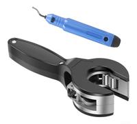 HanOaki Coupe-tube à cliquet pour tube de 8 à 29 mm, tuyau à cliquet léger, avec mouvement de coupe lisse pour conduits en plastique, coupe-tubes en métal, tuyaux souples, coupe-PVC