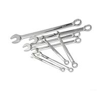 HanOaki Jeu de clés compactes comprenant des outils ouverts et combinés pour réparation automobile domestique polyvalente (A)