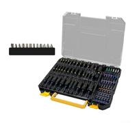 HanOaki Lot de 80 douilles en chrome vanadium avec embouts magnétiques, kit d'outils organisés dans un étui pour réparation automobile (A)
