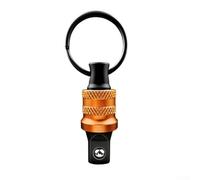 HanOaki Porte-douilles de 1,9 cm avec verrou mécanique pour entraînement hexagonal, organiseur à connexion rapide en alliage pour outils de monteur de ligne et bricolage, argenté, 1 lot (B)