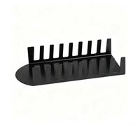 HanOaki Support d'échantillons 8/12 emplacements pour carrelage, marbre, pierre de quartz et échantillons de matériau de panneau (350 x 180 x 60 mm)