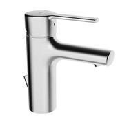 Hansa 3092273 Robinet/Mitigeur pour Lavabo avec Bonde Pop-Up Finition, Argent