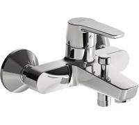 Hansa 51442193 Hansapinto Mitigeur de baignoire pour douche et aérateur de baignoire à réinitialisation automatique 20/19 l/min Projection 157 mm