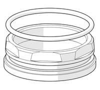 Hansa - 59904775 écrou de fixation Cartouche
