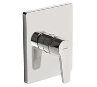 Hansa 80619093 06439083 Kit/Unité de fonction douche monocommande Mitigeur HANSAPOLO | Silencieux, orientation de la rosace possible après encastrable - Débit : 22L/min à 3 bar