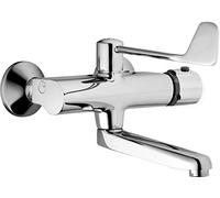 Hansa 8385292 7834259 Thermostat de lavabo/d'évier pour Montage mural 270 mm avec vidange d'écoulement Chromé