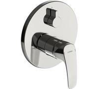 Hansa 85269183 06439083 Kit/Unité de fonction Mitigeur baignoire mitigeur | Silencieux, rosace, verdr ehsicher, manuelle inverseur Bain/Douche | Débit : 21/21L/min