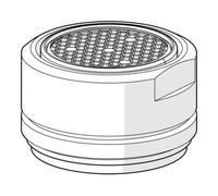 Hansa aérateur A M24 x 2000 chromé 59902366 STD HC A chr