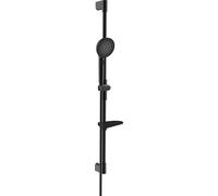 Hansa Aurelia - Set pomme de douche, barre et flexible, 3 jets, noir mat 4715013033