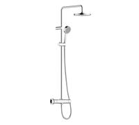 Hansa Basic - Set de douche avec thermostat, 1 jet, chrome 55350110