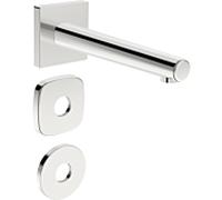 Hansa bec de Hansadesigno 51162180 montage mural, rosace anti-torsion, saillie 195 mm, chromé