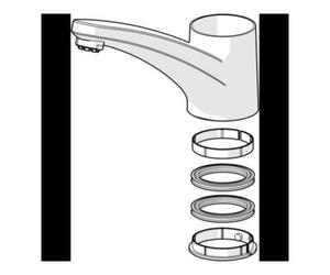 HANSA Bec orientable Hansa Evier Mélange de 2004 Quantité:1