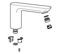 Hansa Bec pour Mitigeur monotrou à levier pour lavabo, 59914023,