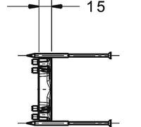 adaptateur d'inversion Hansa 59914184 échange froid/chaud