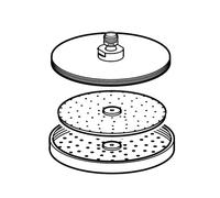 Hansa Bouton de douche, complet, 59912432,