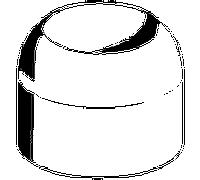 Hansa capuchon Twist / Prado chrome 59911160