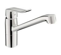 Hansa Hansacare mitigeur lavabo 46102206 sans garniture de mitigeur lavabo , pivotante , levier long, bec 214 mm, chromé