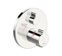 Hansa Clinica - Mitigeur thermostatique de douche à encastrer, chrome 88619085