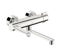 Hansa Clinica - Mitigeur thermostatique de lavabo avec bec orientable, Thermo Cool, chrome 08805202