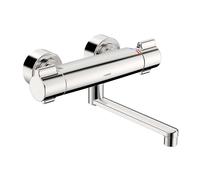 Hansa Clinica - Mitigeur thermostatique de lavabo avec bec orientable, Thermo Cool, chrome 08806202