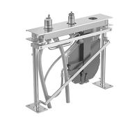 Hansa Compact Corps encastré 3 trous pour montage sur carrelage, pour bec déverseur éloigné, 53010300,