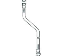 HANSA Raccord Hansa tuyau de pression 1000mm Quantité:1