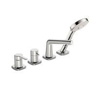 Hansa Designo - Mitigeur de baignoire, 4 trous, chrome 53122083