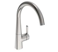 Hansa Designo - Mitigeur d'évier, acier brossé 5101228380
