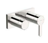 Hansa Designo - Mitigeur encastré pour 2 sorties, chrome 44519583