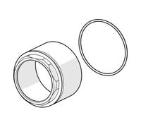 HANSA Ecrou anneau Hansa M50 x 1 SW 45 Quantité:1