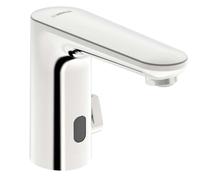 Hansa Electra - Mitigeur thermostatique électronique de lavabo, alimentation secteur, Bluetooth, chrome 92602009