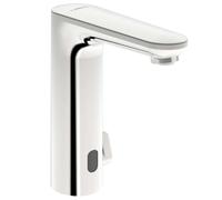 Hansa Electra - Mitigeur thermostatique électronique de lavabo, alimentation secteur, Bluetooth, chrome 93602009