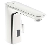 Hansa Electra - Mitigeur thermostatique électronique de lavabo, alimentation secteur, Bluetooth, chrome 92202009