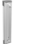 Hansa Electra - Panneau de douche avec thermostat, aluminium, sensor avec détection automatique 64152200