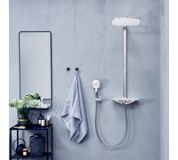 Hansa Emotion Colonne de douche en applique avec mitigeur thermostatique, 5865017282,