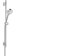 Hansa Colonne de douche Basicjet – Barre 72 cm, 3 jets, anti-calcaire, débit éco, chromé (44780233)