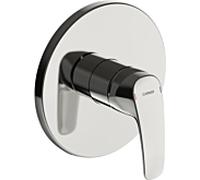 Hansa garniture Hansabluebox mitigeur douche Hansabluebox , rosace ronde, chromé