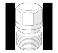 HANSA Hansa Bouchon aveugle M10x1 LH 59914463 Quantité:1
