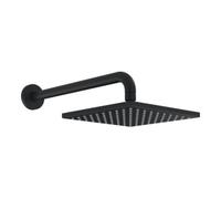 HANSA Hansa Douchette HANSAVIVA 200x200mm, noir mat, Wd, sortie 357mm, chrome Quantité:1