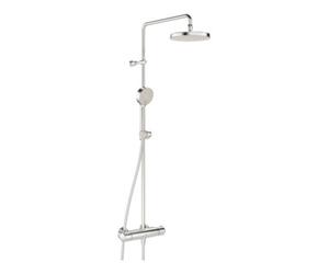HANSA Hansa Duschsystem HANSAMICRA Eco mit Thermostat, 9 l/min, Ausl. 445-470 mm, chrom Quantité:1