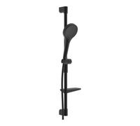 Hansa Viva - Set pomme de douche, barre et flexible, 3 jets, noir mat 4416021033