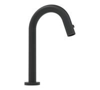 Hansa Nova Style - Bec déverseur de lavabo, pour eau froide, noir mat 5091810133