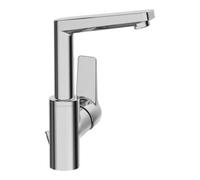 HANSA Hansa Mitigeur lavabo monocommande HANSATWIST He stl, avec garniture, bec 130 mm, chromé Quantité:1