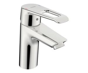 HANSA Hansa Mitigeur monocommande de lavabo HANSAPOLO c, bec 110 mm, poignée à levier, sans chaîne Quantité:1