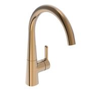 HANSA Hansa Mitigeur monocommande évier HANSADESIGNO Style commande latérale, bec 219 mm, bronze mat Quantité:1