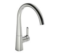 HANSA Hansa Mitigeur monocommande HANSADESIGNO Style, levier latéral, pivotant, bec 219 mm, chromé Quantité:1
